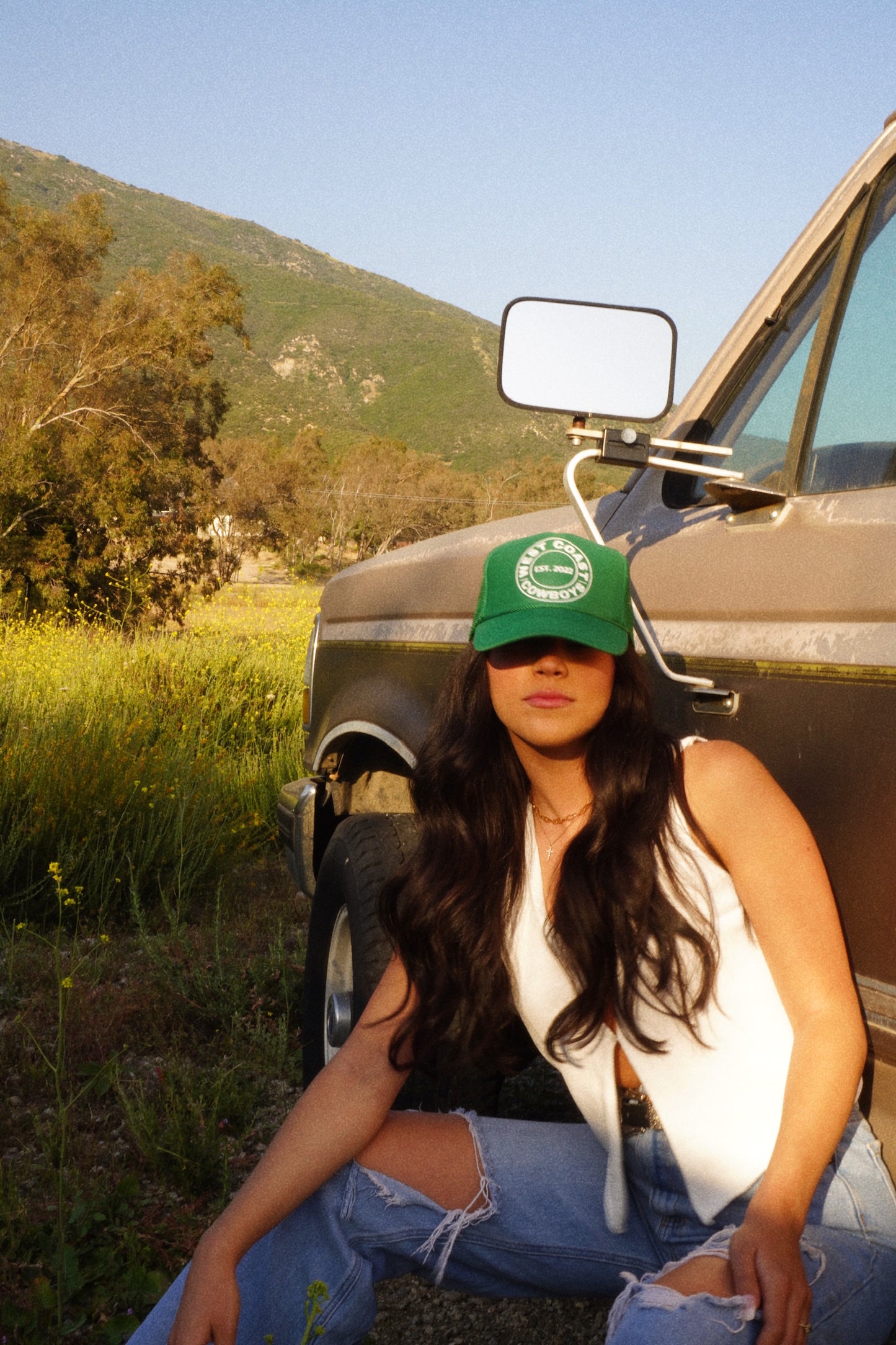 West Coast Cowboys Trucker - Green