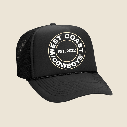 West Coast Cowboys Trucker - Black