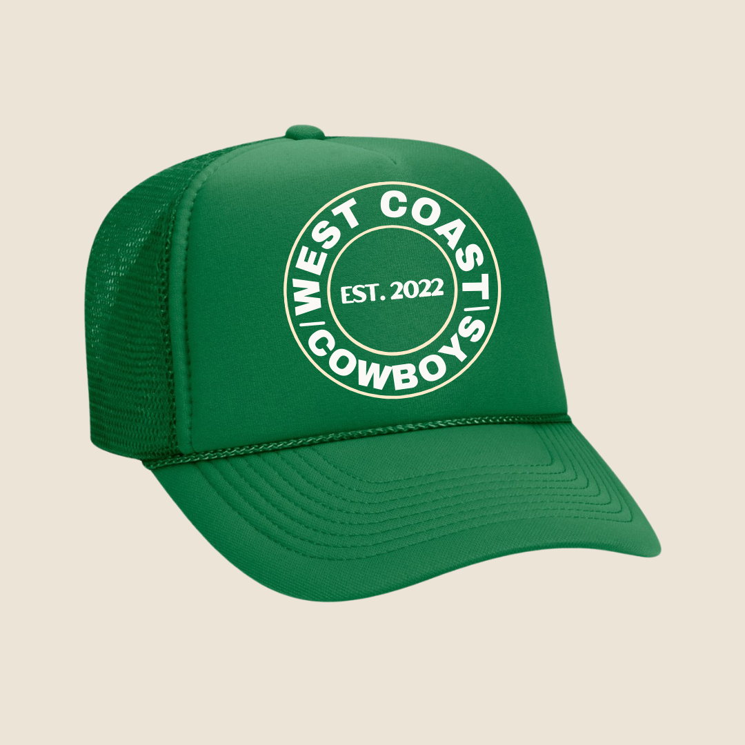 West Coast Cowboys Trucker - Green