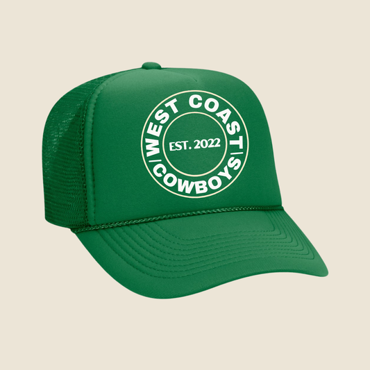 West Coast Cowboys Trucker - Green